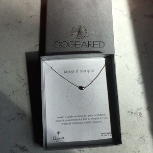 Dogeared Simple Bead Necklace .925 Silver